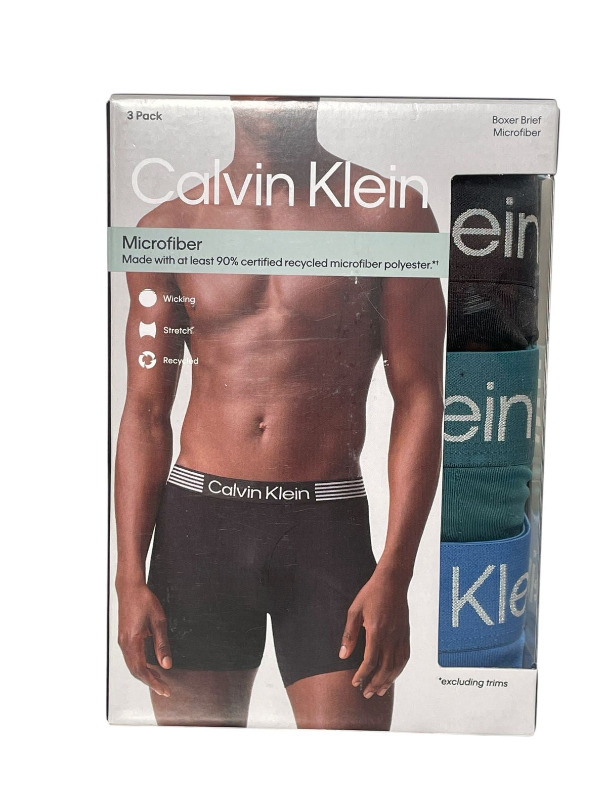 Set de Boxers Calvin Klein para Hombre – Microfibra Premium (3 Piezas)